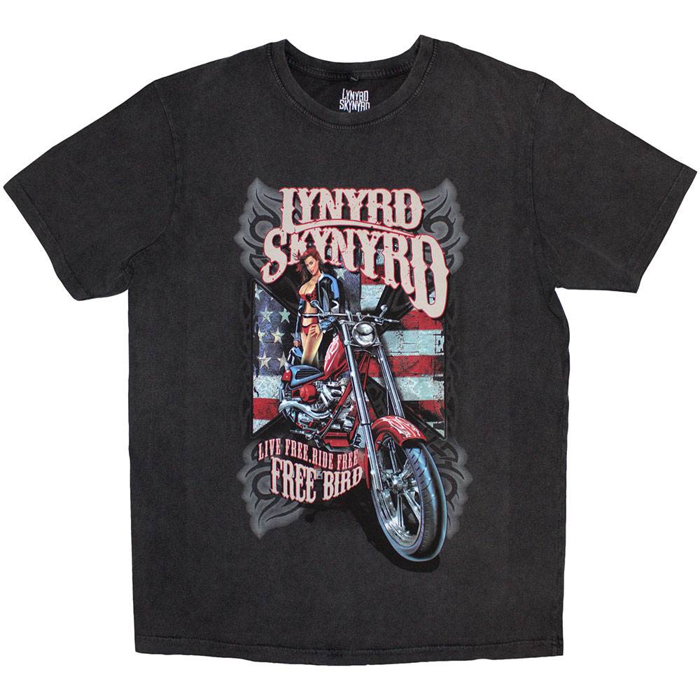 Lynyrd Skynyrd - Ride Free Heren Tshirt - Grijs